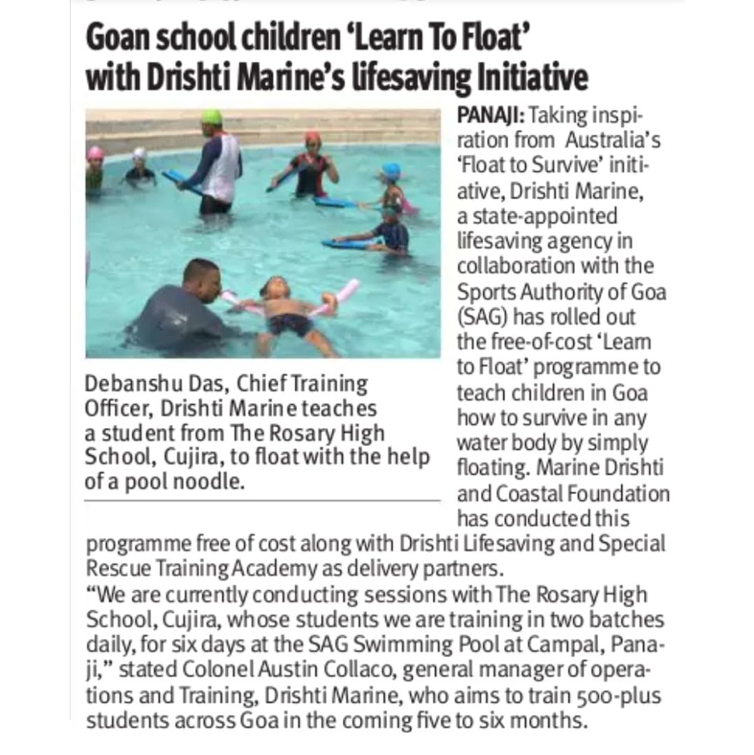 Drishti Marines press coverage 1