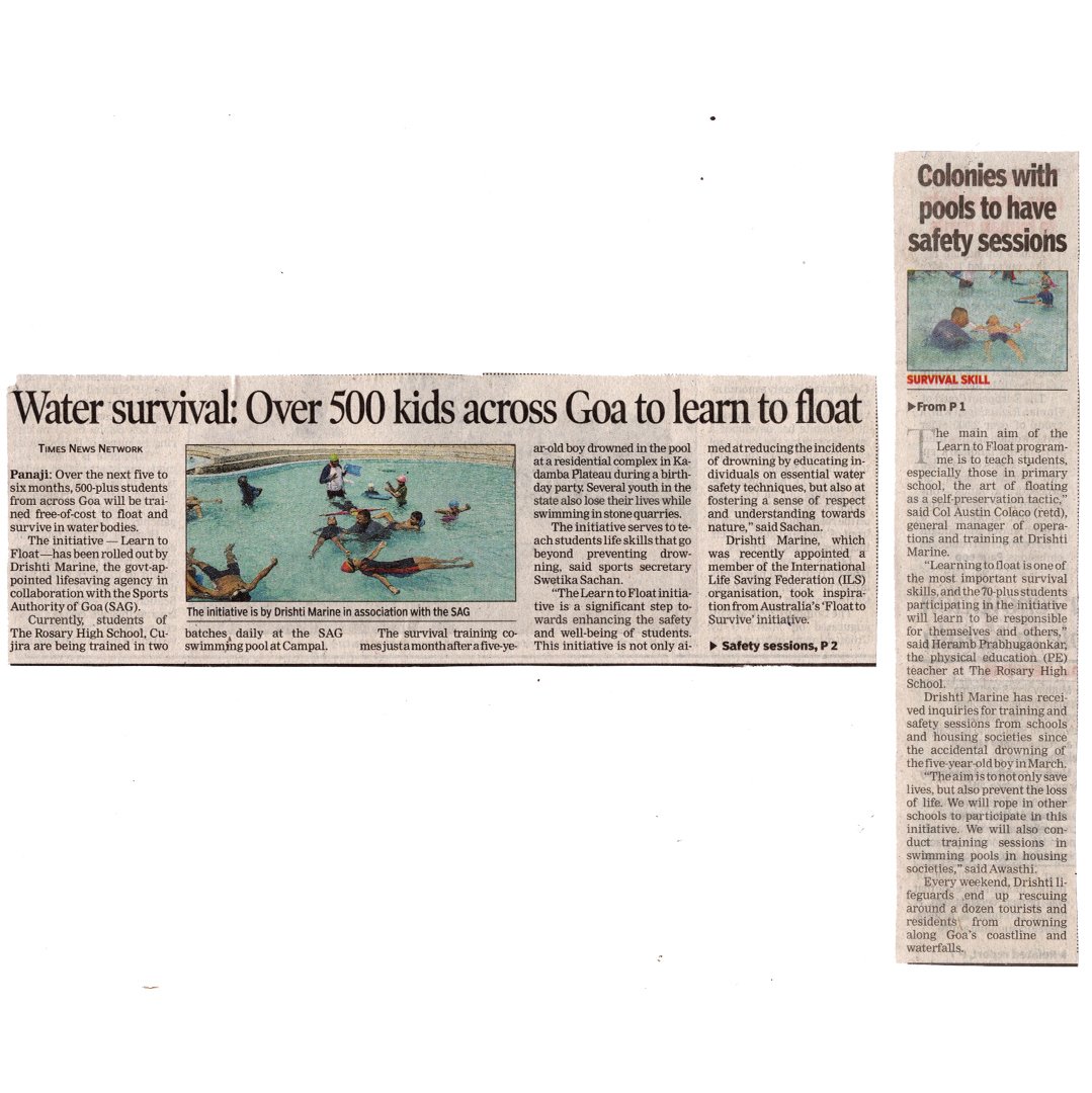 Drishti Marines press coverage 6