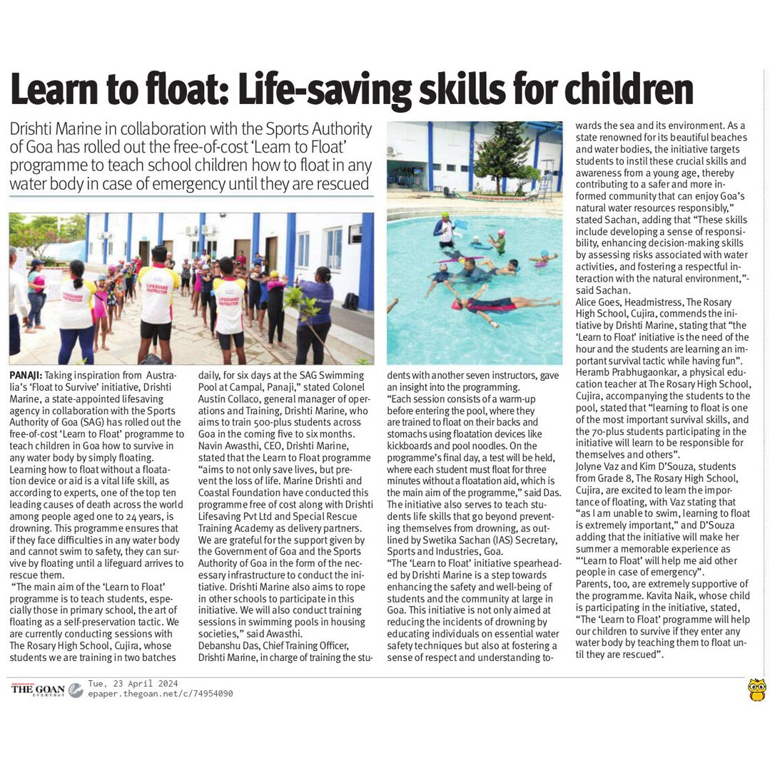 Drishti Marines press coverage 12
